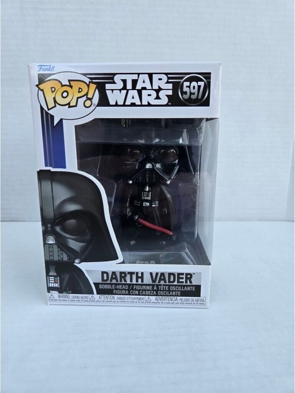 Funko Pop! Star Wars Darth Vader #597 Bobble-Head Figure